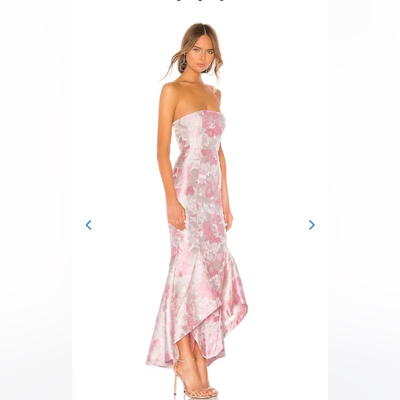 LOVERS AND FRIENDS, size XS. Red, URGONIA GOWN - Picture 6 of 6